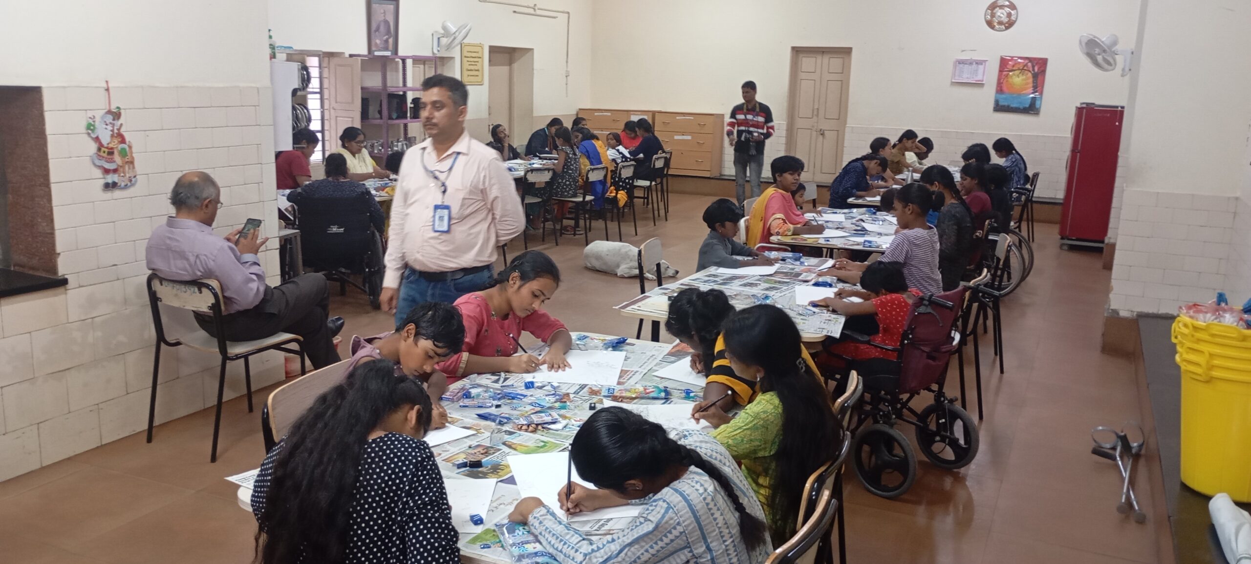ISRO Conducts Green Painting Activity at ARH