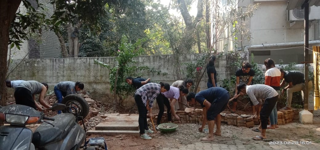 Patel PGDM Students Volunteer at HAL Home
