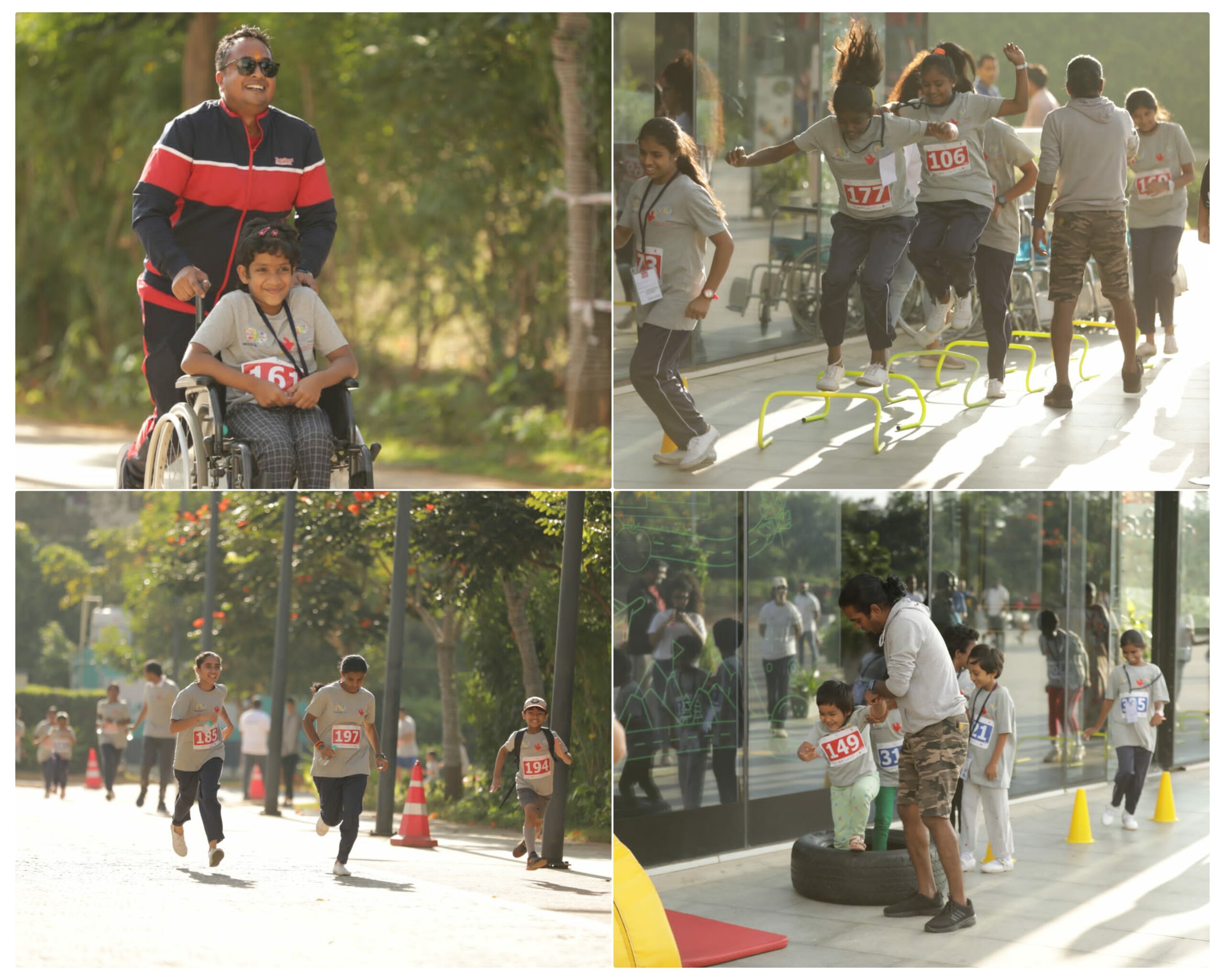 Girls Participate in Special Walkathon Event