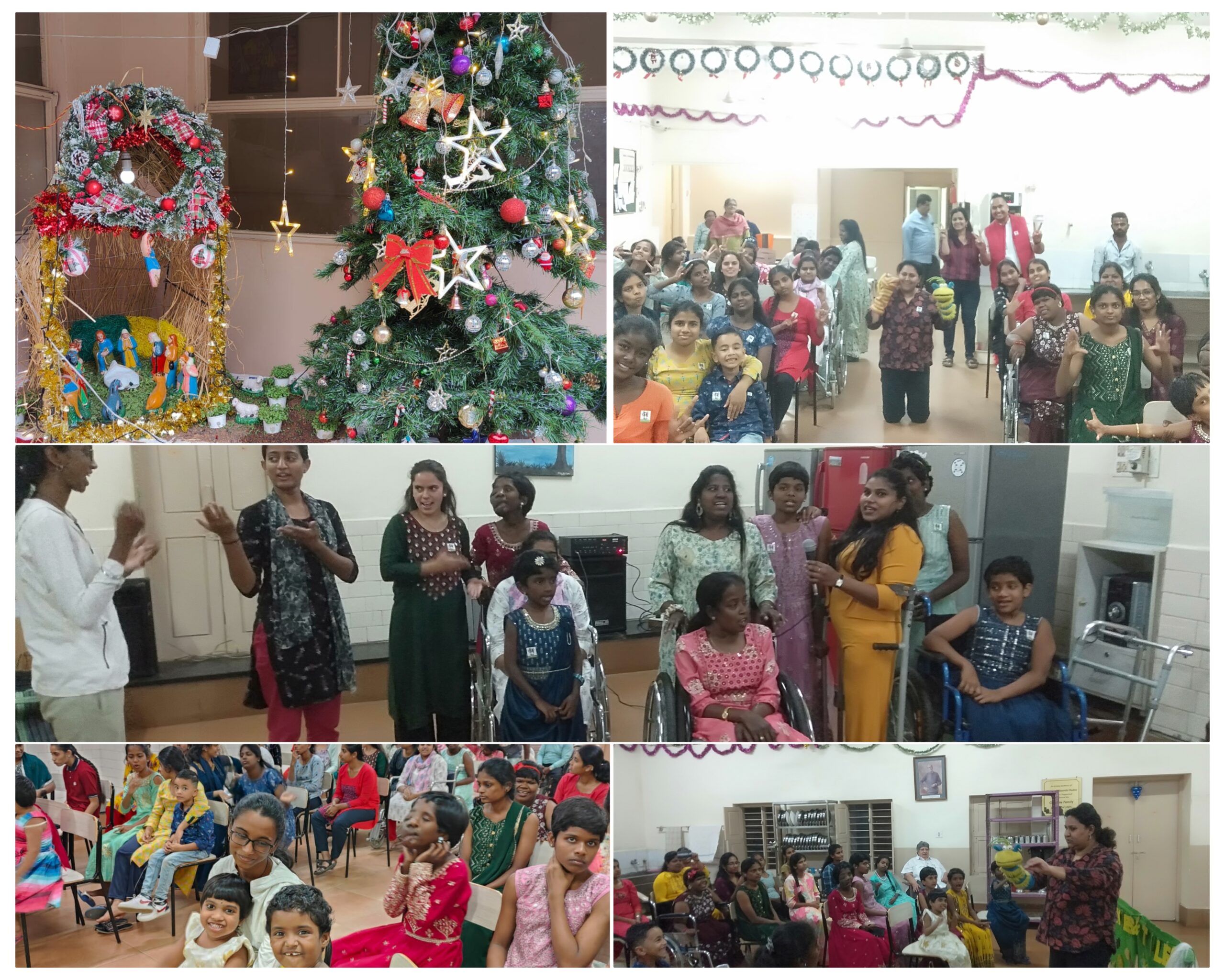 Christmas Celebration at HAL Airport Home