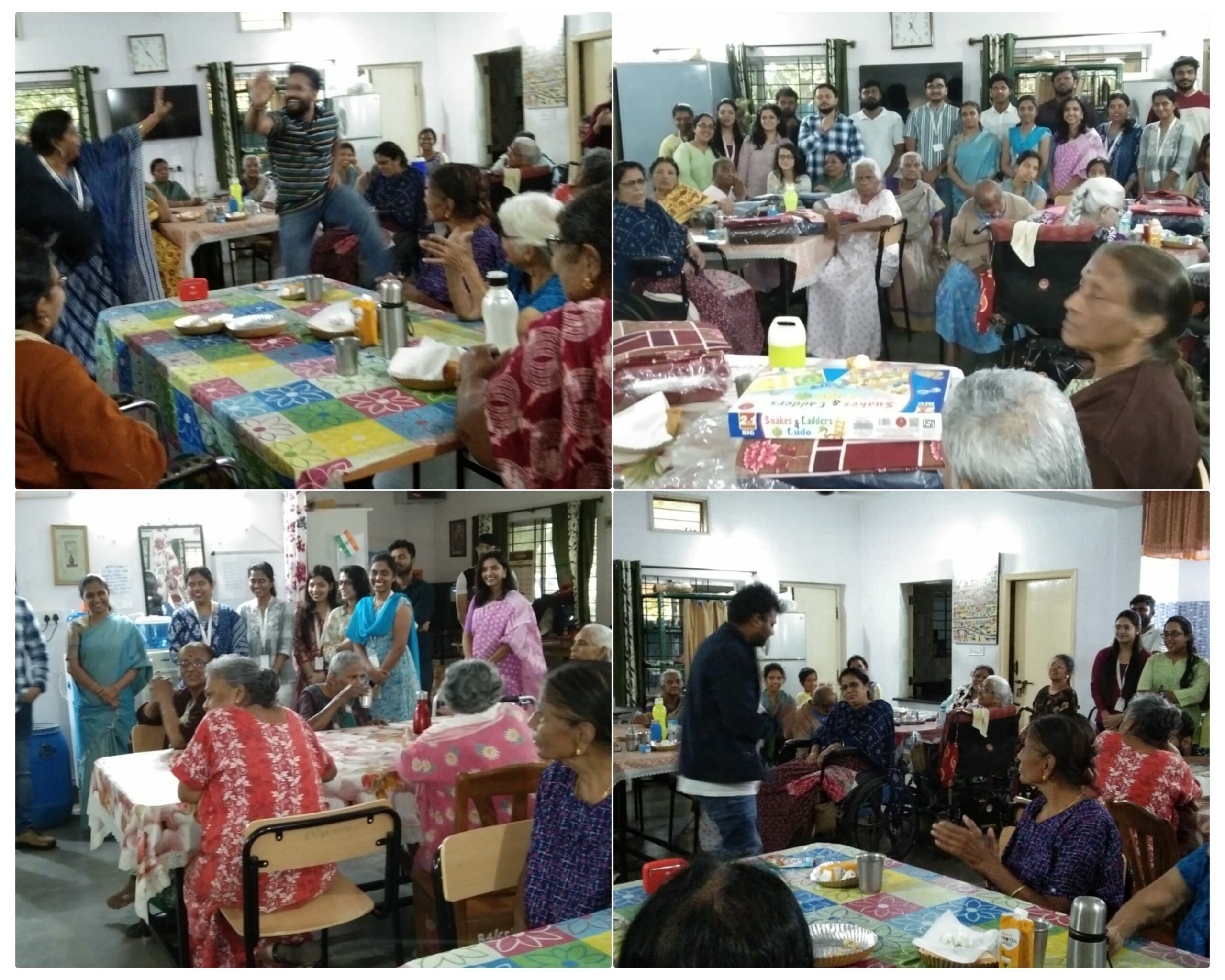Trinity Life Sciences staff visited the Whitefield Home
