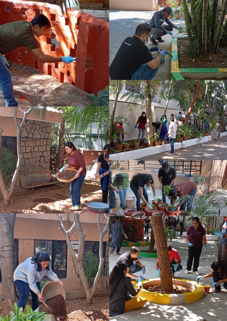 Dell Volunteers Transform HAL Home Surroundings