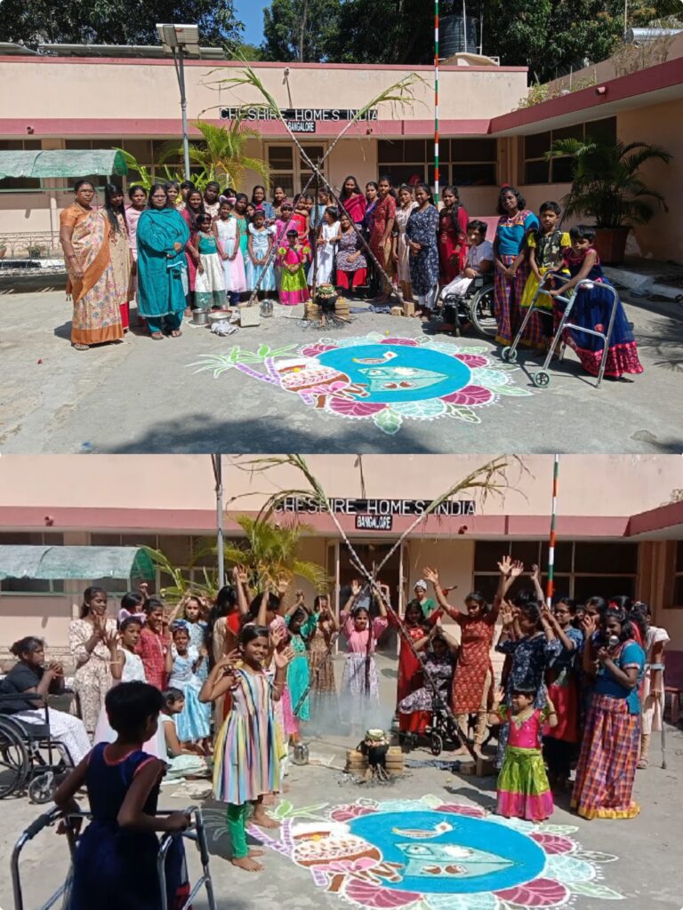 Makara Sankranthi celebrations at the ARH by residents and staff.