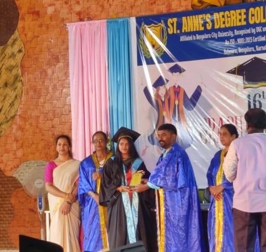 High Grades for Graduate Dhanushree