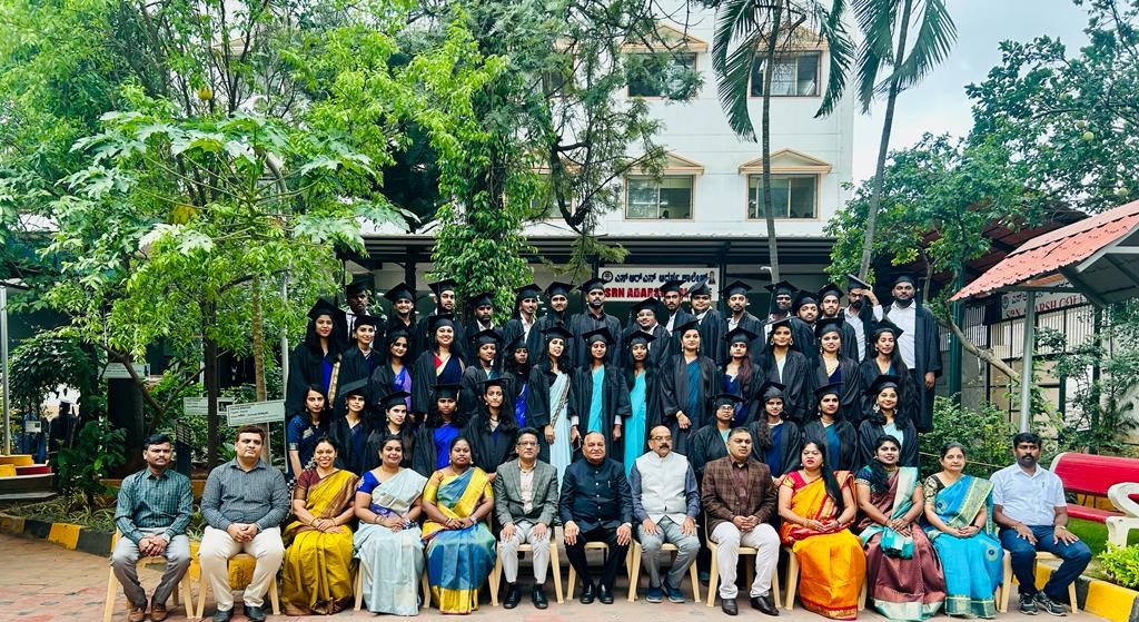 Sahana and Vinutha Graduate with Distinction