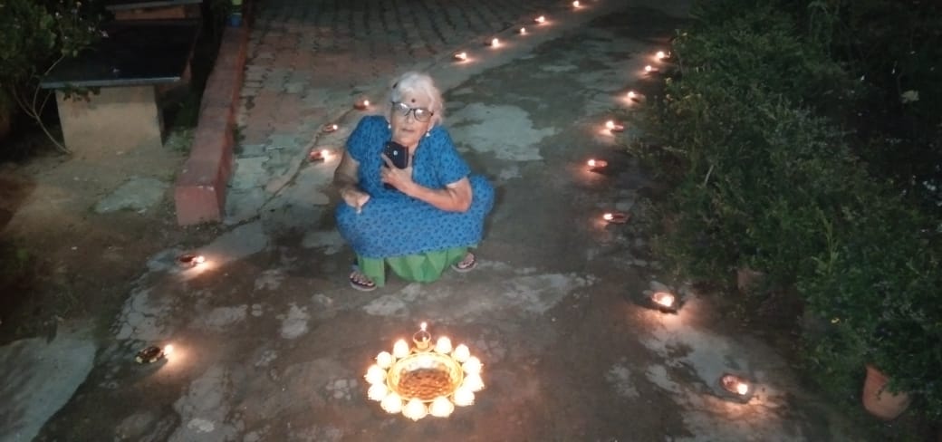 Diyas Brighten WFH Deepavali Festivities