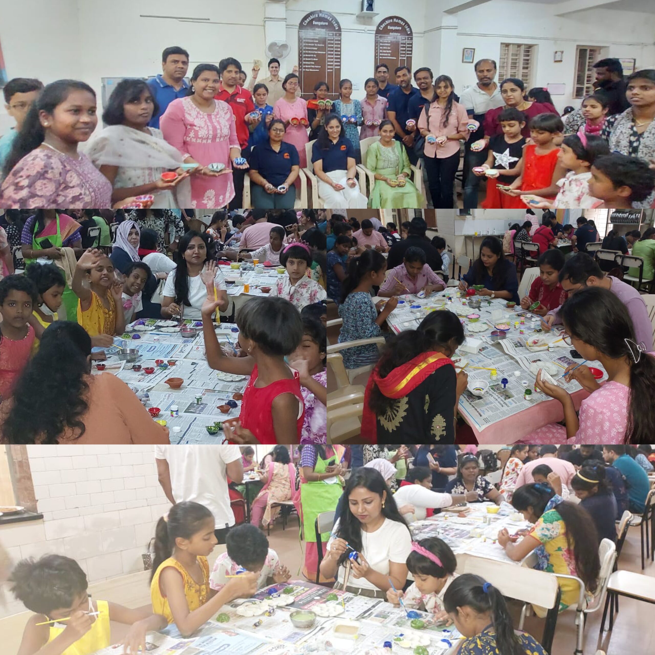 Mashreq Bank Team Joins Diya Painting Fun