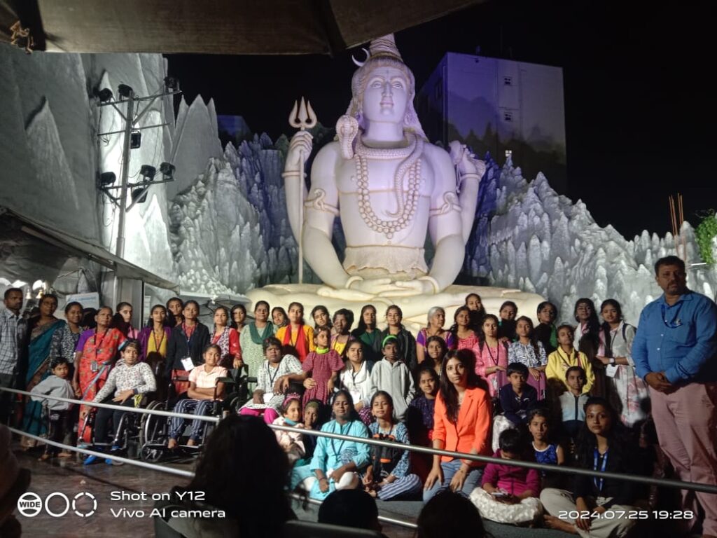 Spiritual Journey to Murgeshpalaya Shiva Temple