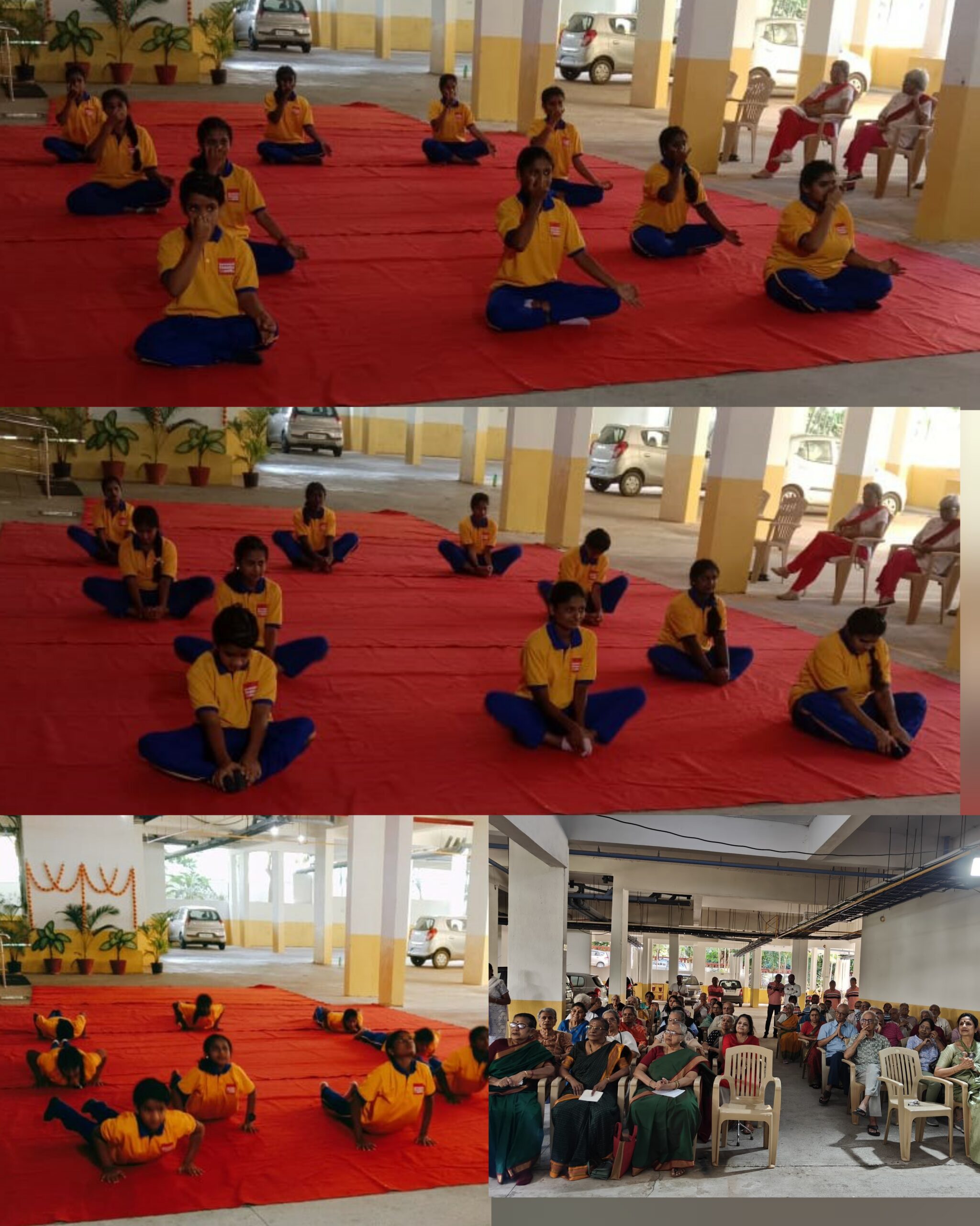 Serenity and Strength at Aathashree on Yoga Day