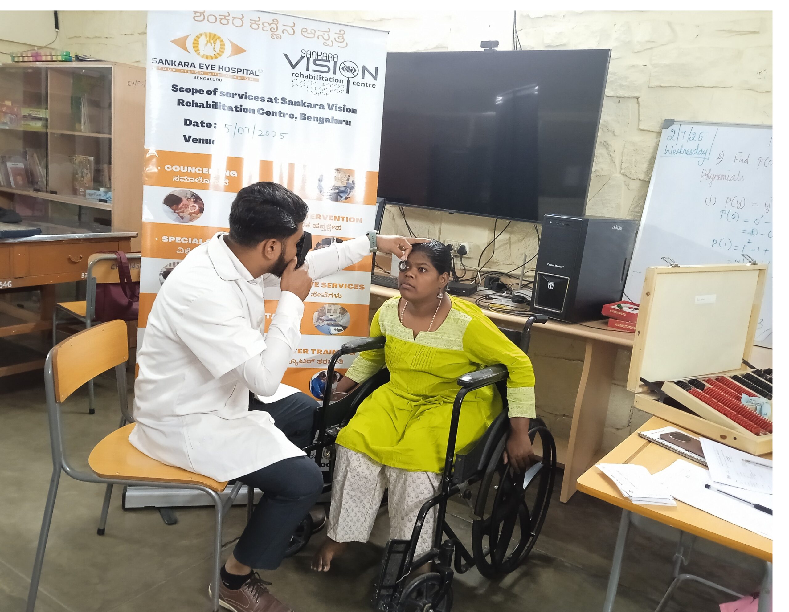 Vision Care Camp with Shankara Hospital at HAL Home