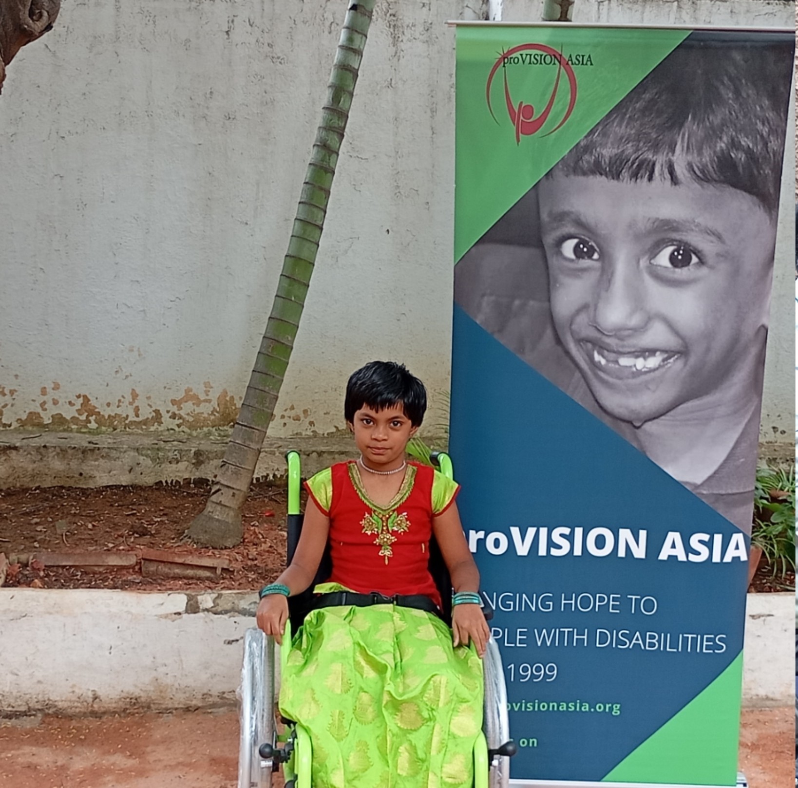 Wheelchair Donation Camp at HAL Home by proVISION Asia